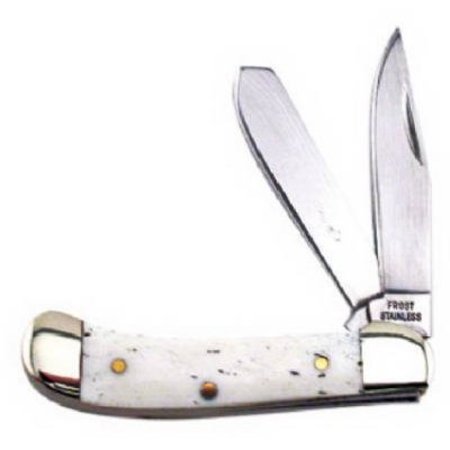 FROST CUTLERY COMPANY Saddle 2Blade Pockknife 15-191CBB